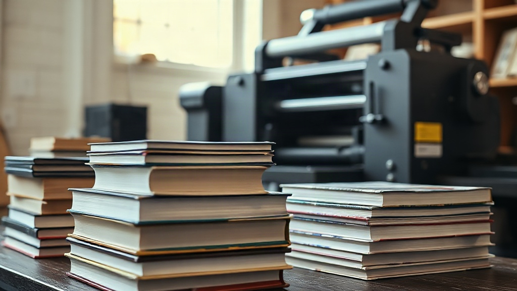 Livros e material impresso para leitura contínua em sala de aula